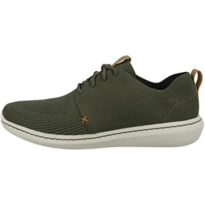 Bild av Clarks STEP Urban MIX Sneakers, Storlek: 41, Khaki Skinnimitation/textil