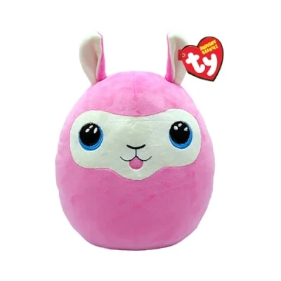 Bild av TY Lana Lama Squish a Boo 10 tum Squishy Beanies för barn mjuk plysch Teddys samlarobjekt