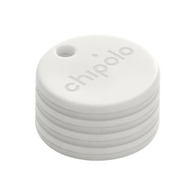 Bild av CHIPOLO Point nyckelhittare, Bluetooth spårare för nycklar, väska fungerar med Googles Hitta min enhetsapp (endast Android) (Off White)