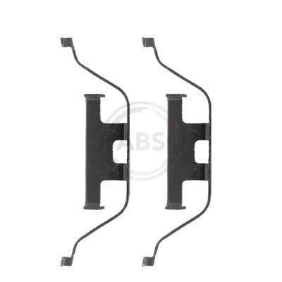 Bild av A.B.S. 1201Q Kit d&#039;accessoires, plaquette de frein à disque BMW: 3 Berline, Coupe, 5 LAND ROVER: Range Rover 3, 4
