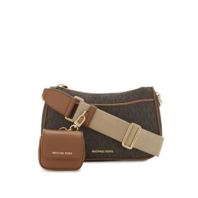 Bild av Michael Kors JET SET Xbody Strap Axelremsväska, Storlek: One Size, Brown/acorn