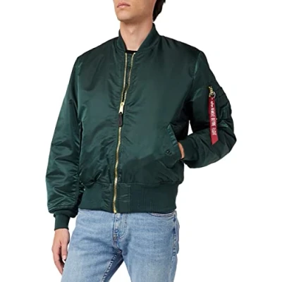 Bild av Alpha Industries Bomberjacka, Storlek: Medium, Navy green