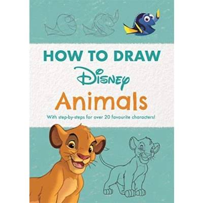 Bild av Disney How to Draw Animals: With step by steps for over 20 favourite characters!
