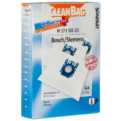 Bild av CLEANBAG Microfleece+ Dustbag Bosch/Siemens D/E/F/G/H 4+1