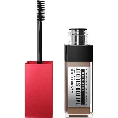 Bild av Maybelline New York ögonbryn Gel, för tätare utseende och formade ögonbryn, moppsäker vattentät, Tattoo Brow 36H Styling nr 250 blond, 6 ml