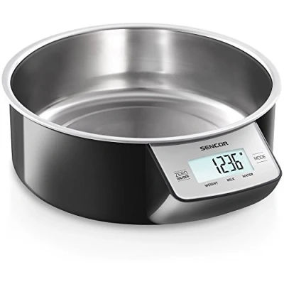 Bild av SENCOR SKS 4001WH köksvikt, plast, vit, Abc