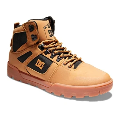 Bild av DC Shoes Herr Pure Hi båtsko, Wheat/svart, 46,5 EU, Vete svart, 46.5 EU