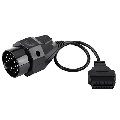 Bild av OBD2 adapterkabel, bil adapter skannerkabel 20 stift till 16 diagnostisk skanneradapterkabel