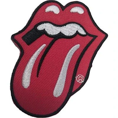 Bild av Rolling Stones Classic Tongue Red Standard Patch