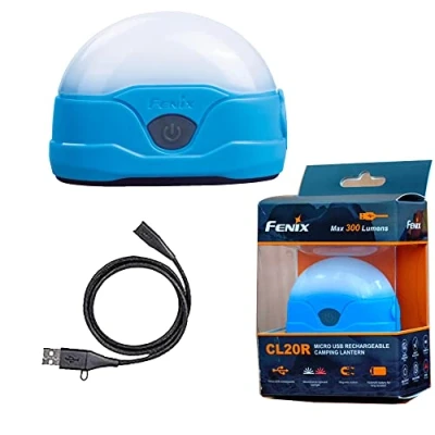 Bild av Fenix CL20R, Batteridriven campinglykta, Orange, Plast, IP66, 300 LM, LED