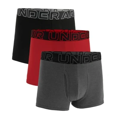 Bild av Under Armour Underwear Performance Solid 3 PACK Underkläder, Storlek: Small, Castlerock heather