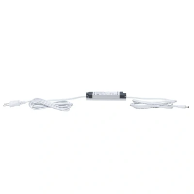 Bild av Paulmann 70199 LED Stripe YourLED Power Supply för remsa tillbehör 15 W grå svart transformator ränder plast 230/12 V DC kontaktanslutning, vit