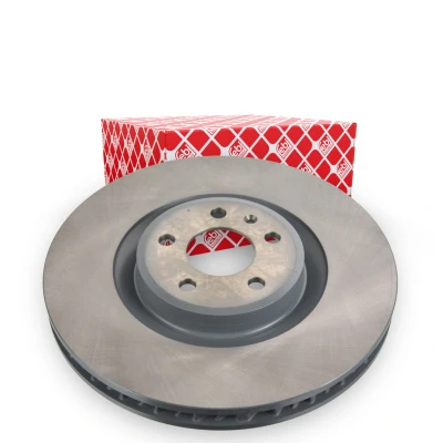 Bild av FEBI BILSTEIN 171602 Disque de frein Essieu avant gauche 350 34 5 112 fendu/ventilé l&#039;intérieur revêtu PORSCHE: Macan