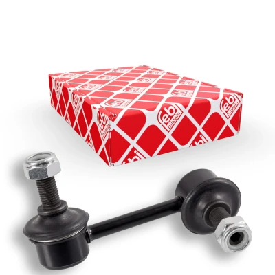 Bild av febi BILSTEIN 29708 Biellette de barre stabilisatrice Essieu avant droit 81 M10 x 1,25 Plus avec écrou autobloquant Acier