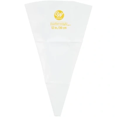 Bild av Wilton Featherweight Dekorativ spritspåse, återanvändbar spritspåse för alla spritstyllar, dekorationspåsar av flexibel polyester, diskmaskinssäker 30 cm