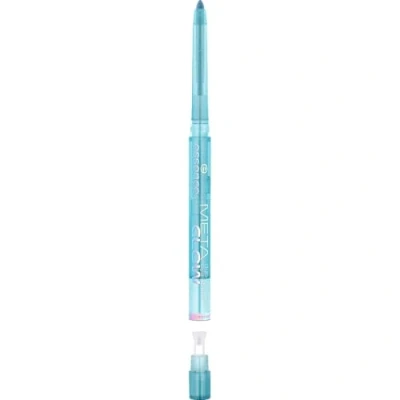 Bild av essence META GLOW duo chrome eye pencil, nr 04, blå, långvarig, högpigmenterad, torkbeständig, färgintensiv, holografisk, vegansk, vattentät, nanopartikelfri, utan parfym, 1 pack (0,22 g)