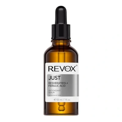 Bild av REVOX B77 Just Resveratrol + Ferulic Acid, 30 Ml, Acid Serum, Ansiktsantioxidant, Skyddar Huden, Minskar Mörka Fläckar Och Rynkor, Främjar Kollagen Elastinsyntesen
