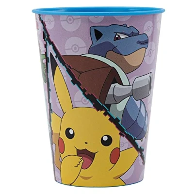 Bild av Stor Pokemon återanvändbar plastkopp 260 ml