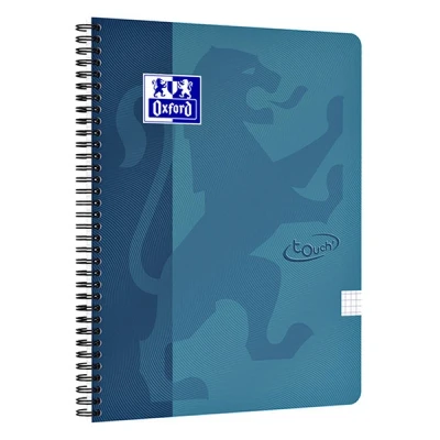 Bild av Oxford touch Notebook A4 squared 5 mm soft cover twin wire 140 pages