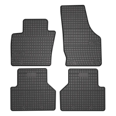 Bild av FROGUM 0733 Ensemble de tapis sol Caoutchouc avant et arrière 4 noir Sur mesure