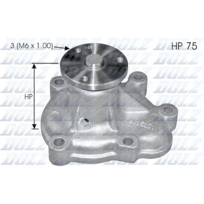 Bild av DOLZ O142 Pompe à eau OPEL: Corsa D 3/5 portes, C Astra J 5 CHEVROLET: Cruze Berline, Trax, Break, VAUXHALL: Mk5