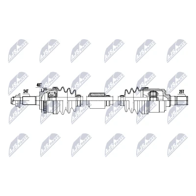 Bild av Drivaxel NTY NPW KA 402