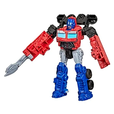 Bild av Transformers: Rise of the Beasts Movie, Beast Alliance, Battle Changers Optimus Prime actionfigur, från 6 år, 11 cm