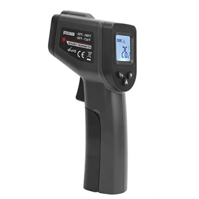 Bild av Eujgoov Industrial Instrument Temperature, ‑50 ℃ ‑380 Termometer Beröringsfri digital infraröd termodetektor för industriell