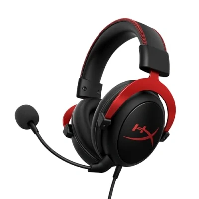Bild av HyperX Cloud II CL003 6606807G Headset, Röd, Svart, 17 x 12 7 cm