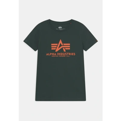 Bild av Alpha Industries Tshirt med print för barn, Storlek: 140, Dark petrol