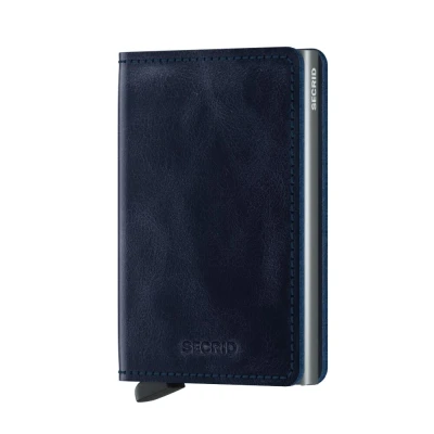 Bild av Secrid Slimwallet Vintage Blue Gratis gravyr