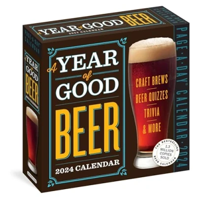 Bild av Year of Good Beer Page A Day Calendar 2024: Craft Beers, Quizzes, Trivia &amp; More