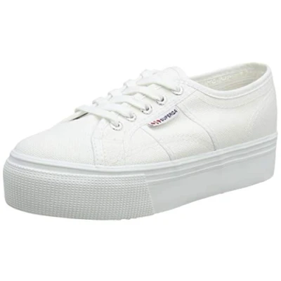 Bild av Superga Dam 2790acotw Linea Up and Down Sneaker, Vitt, 42 EU