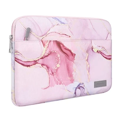 Bild av MoKo 9 11 inch Tablet Sleeve Bag Carrying Case Fits New iPad Pro M4/iPad Air M2 2024, 5/4/3th 10.9/10.5, M2, 10th 10.9, 9/8/7th Gen 10.2,Tab S8/S9 11,Cloudy Pink