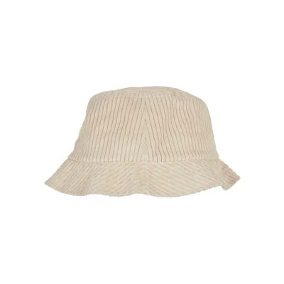 Bild av Flexfit BIG Corduroy Bucket Hatt, Storlek: One Size, Offwhite
