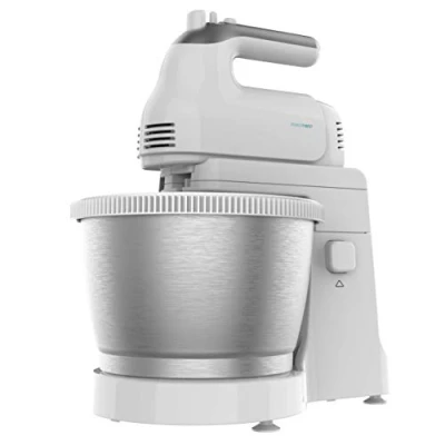 Bild av Cecotec PowerTwist 500 Steel Rod Mixer. W, 3,5L kapacitet självroterande skål i rostfritt stål, 5 Hastighetsnivåer, Turbofunktion, Ergonomisk design, 3 Tillbehör