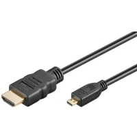 Bild av Pro HDMI Micro 2.0 Displaykabel 2m Svart