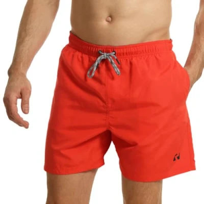 Bild av RIPT Performance Herrar Essentials Quick Dry UV 50 Solskydd Badshorts Badbyxor,Röd, XXL