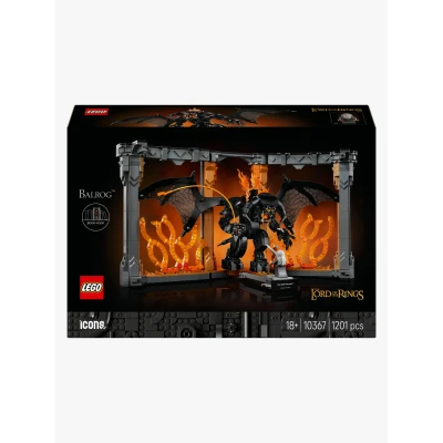 Bild av LEGO Icons 10367 Sagan om ringen: bokstöd med Balrog™