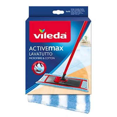 Bild av VILEDA Recharge microfibre &amp;; coton pour balai à plat Active Max
