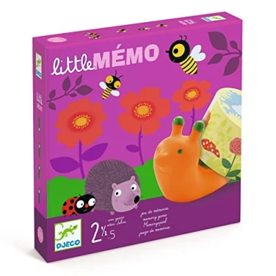 Bild av Djeco My First Game Animals DJ08552 brädspel Little Memo, flerfärgad