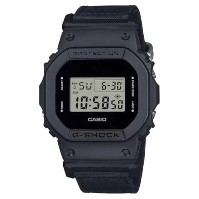 Bild av G SHOCK Utility Cordura Digitalklocka, Storlek: One Size, Black