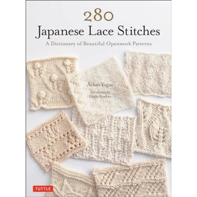 Bild av 280 Japanese Lace Stitches: A Dictionary of Beautiful Openwork Patterns