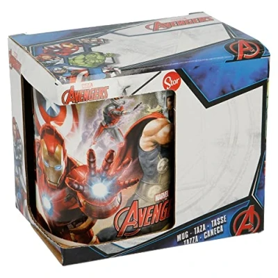 Bild av 325 ml keramisk mugg i Avengers presentförpackning Marvel