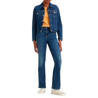 Bild av Levi&#039;s 725 HIGH RISE Bootcut Jeans bootcut, Storlek: 24x30, Dark indigo