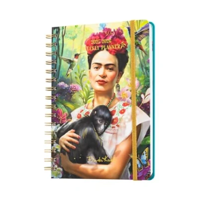 Bild av Grupo Erik A5 Academic Diary 2025 2026 Week To View Frida Kahlo Back School Planner Student, Mid Year Gifts