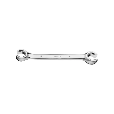 Bild av NEO TOOLS 09 149 Clé à dévisser durite rigide frein 13x14 satiné chromé Acier chrome vanadium