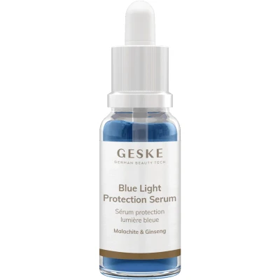 Bild av GESKE Blue Light Protection Serum Skydd Mot digitalt åldrande av huden vid datorarbete pigmentfläckar Vegansk formel Utan djurförsök Kompletterar SmartAppGuided™ enheter
