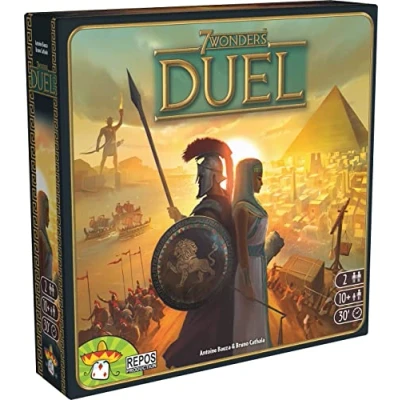 Bild av Repos Production UNBOX Now, 7 Wonders Duel , Board Game Ages 10+ 2 Players 30 Minutes Playing Time