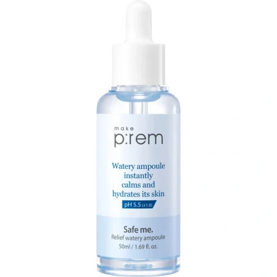 Bild av MAKE Prem P:REM SAFE ME. Relief Watery Ampoule Serum, Storlek: 50 ml,